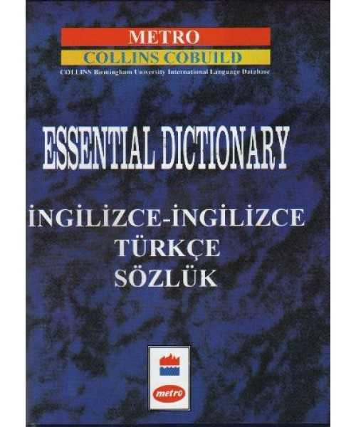 Essential Dictionary İngilizce-İngilizce/Türçe Sözlük