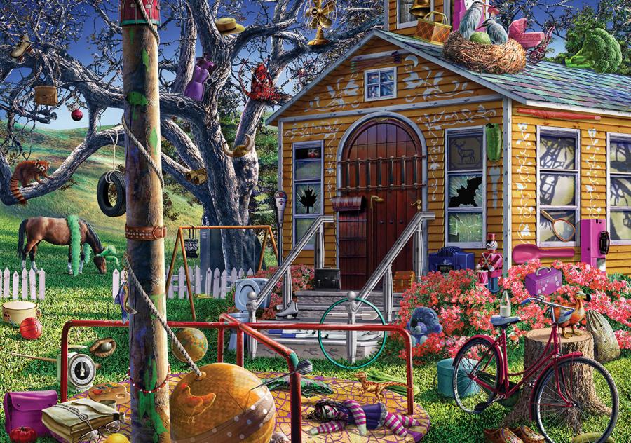 Ks Games-20505-1000 Puzzle Lonely House