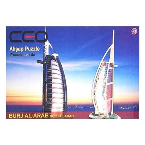 Ceo 3D Ahşap Puzzle Burj Al-Arab