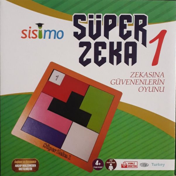 Sisimo Süper Zeka - 1 4+ yaş