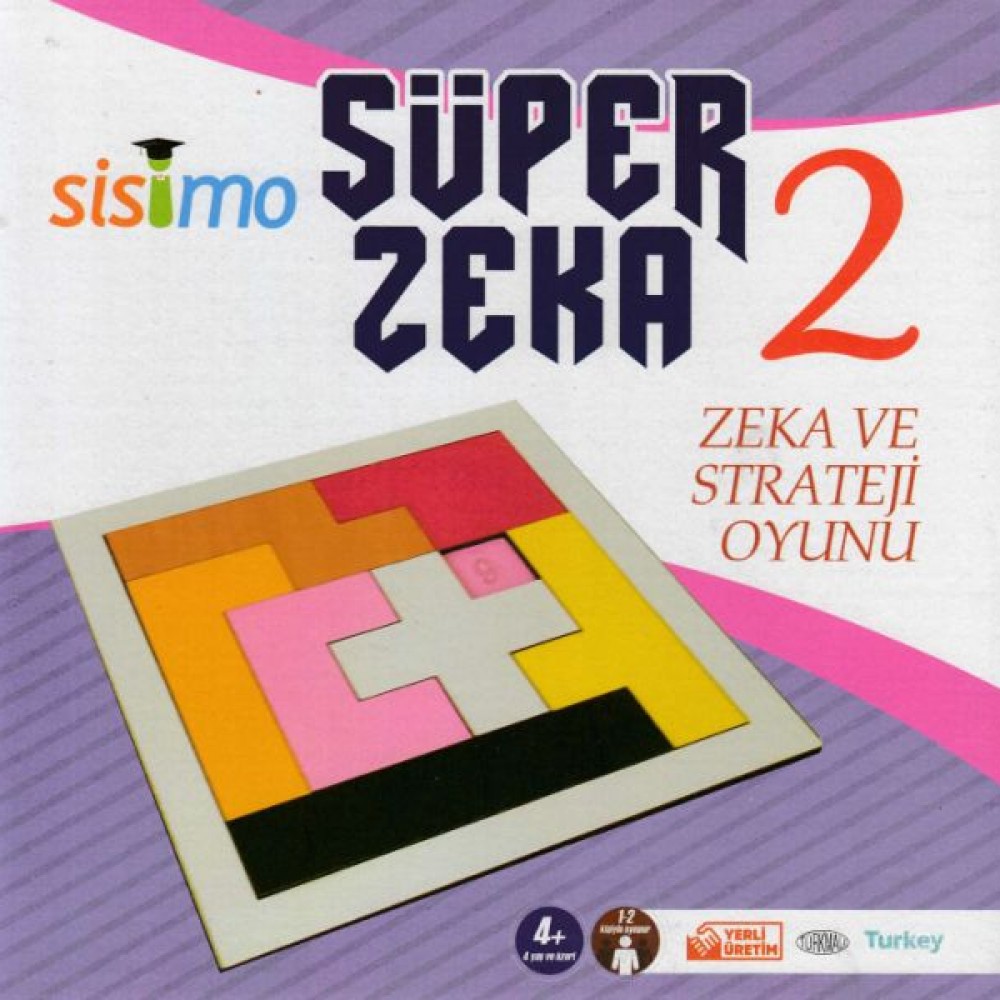 Sisimo Süper Zeka -2 4+ Yaş