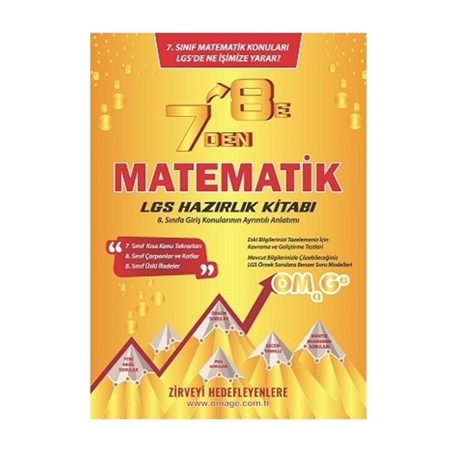 7'den 8'e Matematik LGS Hazırlık Kitabı