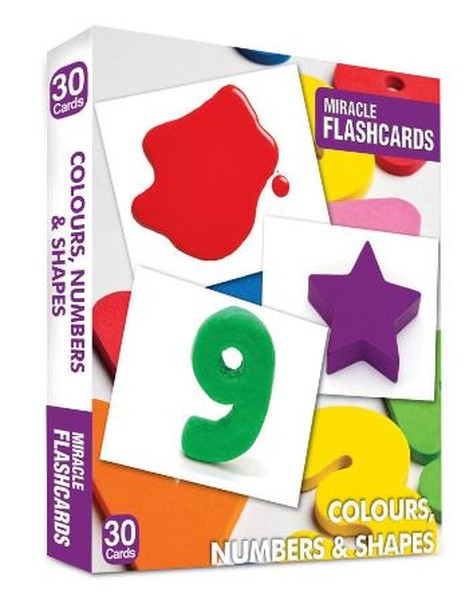 Miracle Flashcards Colour,Number