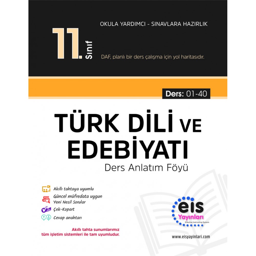 EIS - 11.Sınıf - DAF - Türk Dili Ve Edebiyatı