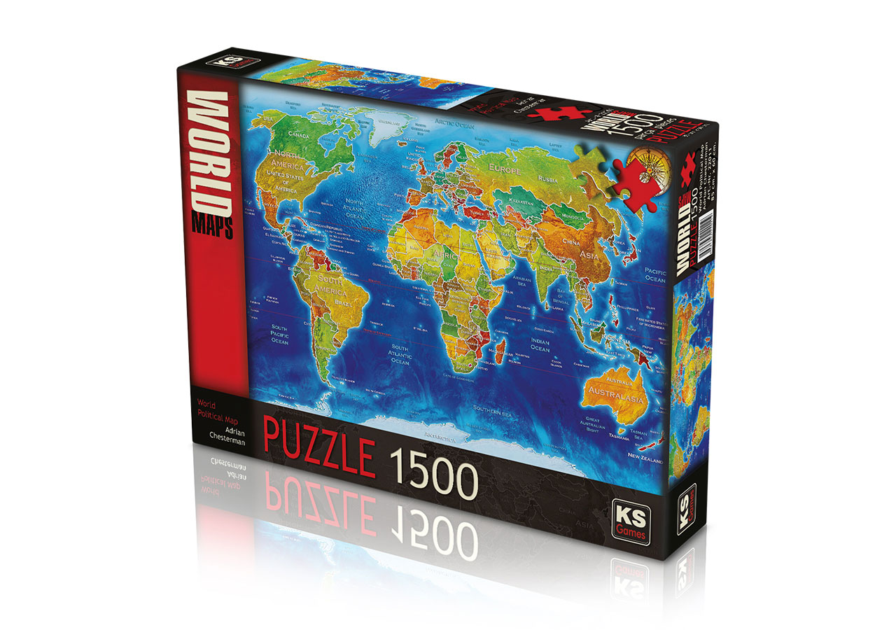Ks-22011 Puzzle Word Map 1500