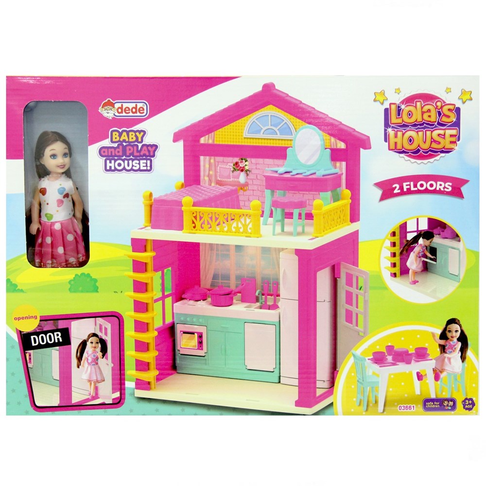 Lola's House Baby And Play House 3+