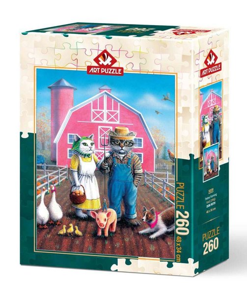 Art Puzzle 5028 Kedi Çiftliği 260 lık