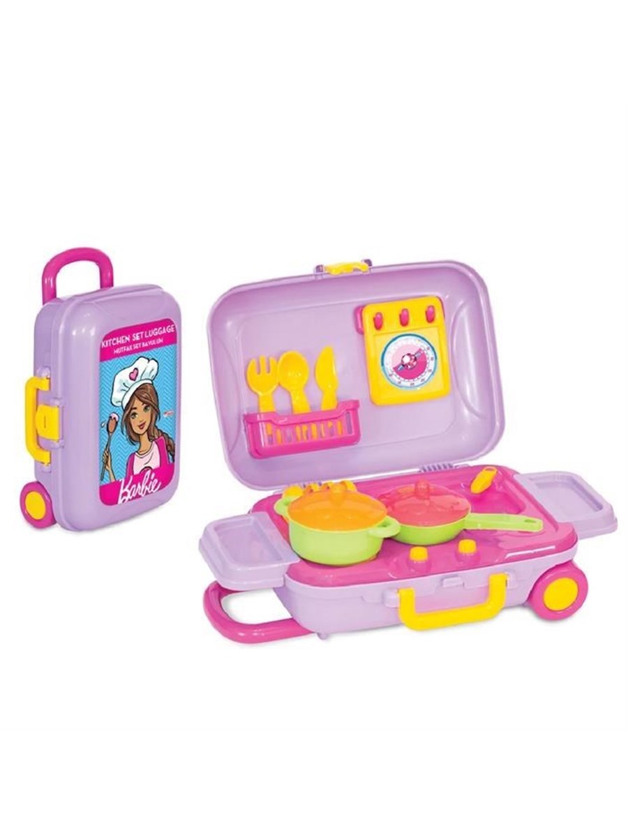 Dede-Barbie Mutfak Set Bavulum