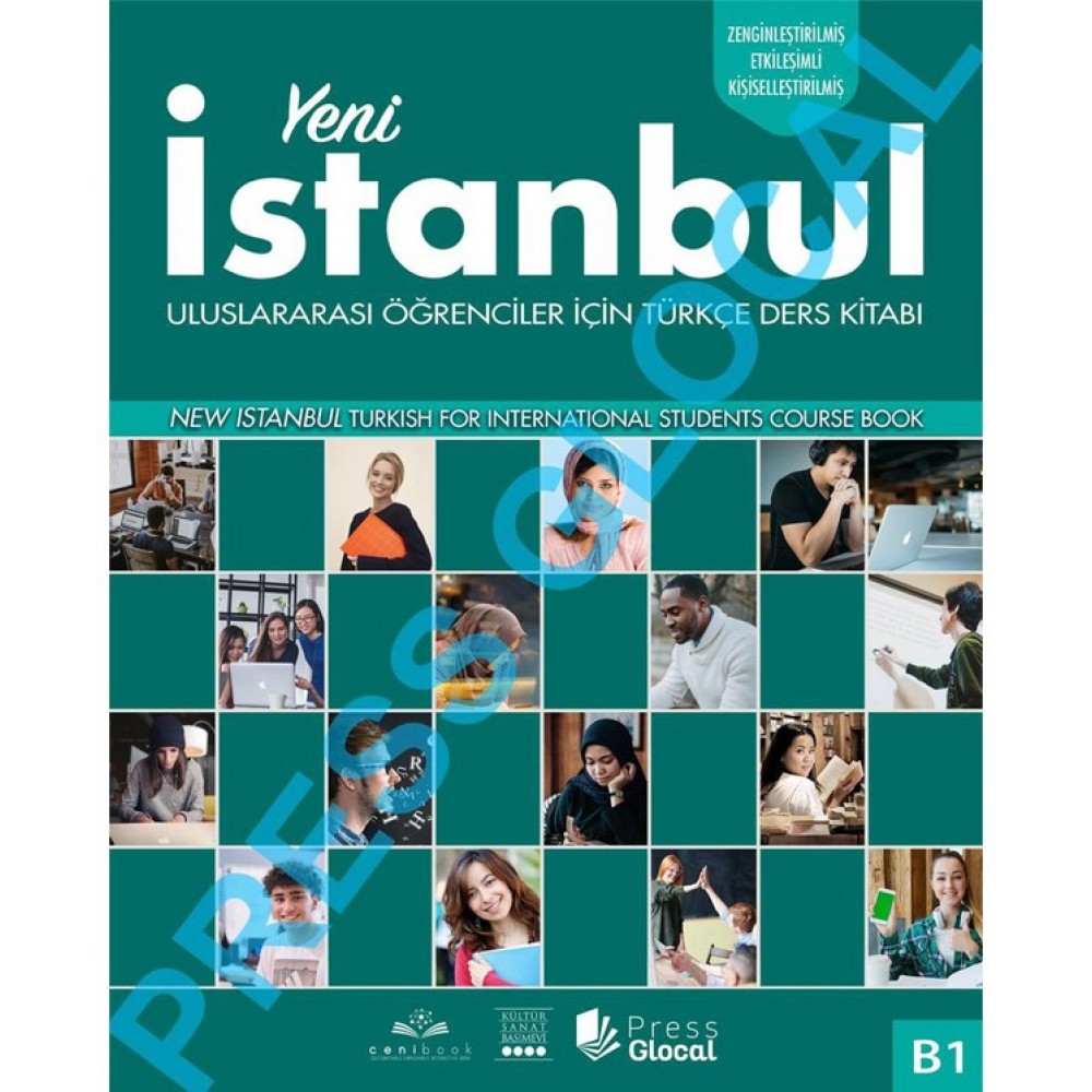 İstanbul B1 Yabancılar İçin Türkçe ders Kitabı ve Alıştırma Kitabı